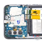 Como desmontar Samsung Galaxy A02s SM-A025 por si mesmo, Passo 11/2
