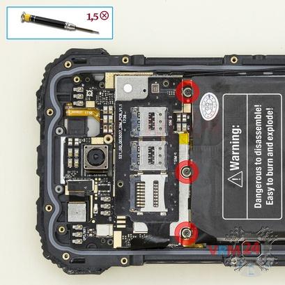How to disassemble uleFone Armor 2, Step 10/1