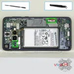 Cómo desmontar Samsung Galaxy S10e SM-G970, Paso 9/1