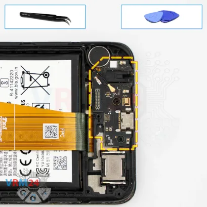 How to disassemble Samsung Galaxy A04 SM-A045, Step 10/1