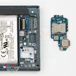 How to disassemble Samsung Galaxy S22 Ultra SM-S908, Step 12/2