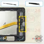 How to disassemble Samsung Galaxy Tab A 10.5'' SM-T590, Step 10/1