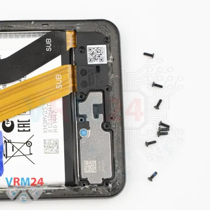 How to disassemble Samsung Galaxy M55 SM-M556, Step 5/2