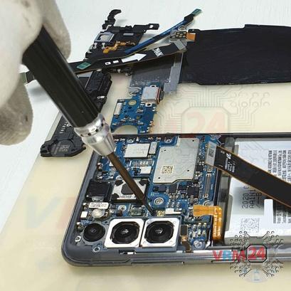 Cómo desmontar Samsung Galaxy S20 SM-G981, Paso 14/3