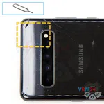 How to disassemble Samsung Galaxy S10 5G SM-G977, Step 2/1