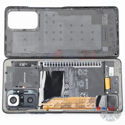How to disassemble Xiaomi Redmi Note 10 Pro, Step 2/2