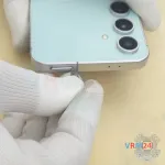 How to disassemble Samsung Galaxy S24 FE SM-S721, Step 2/3