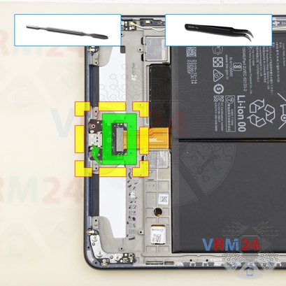 Como desmontar Huawei MatePad Pro 10.8'' por si mesmo, Passo 10/1