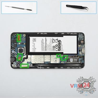 How to disassemble Samsung Galaxy Note 5 SM-N920, Step 5/1