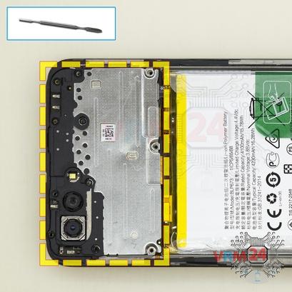 How to disassemble Oppo A3s, Step 4/1