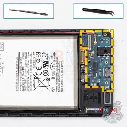 Cómo desmontar Samsung Galaxy A50s SM-A507, Paso 9/1