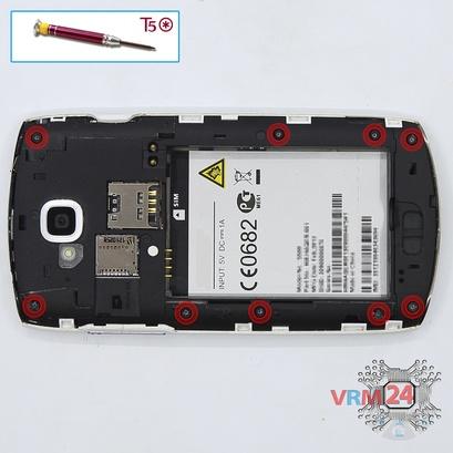 How to disassemble Acer CloudMobile A9 S500, Step 3/1