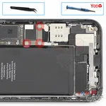 How to disassemble Apple iPhone 11, Step 6/1