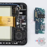 How to disassemble Samsung Galaxy A02 SM-A022, Step 10/2