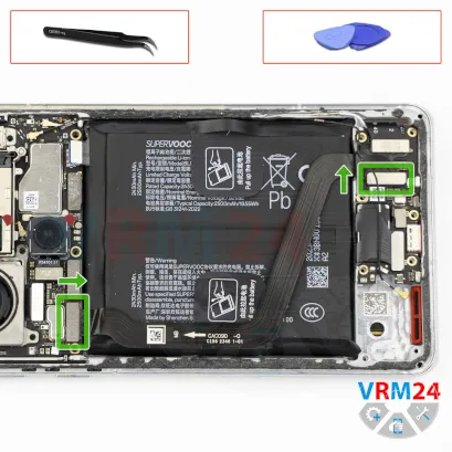How to disassemble Oppo Find X7 Ultra, Step 13/1
