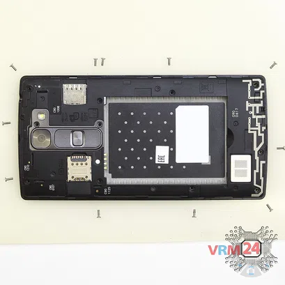 How to disassemble LG G4c H522y, Step 3/2