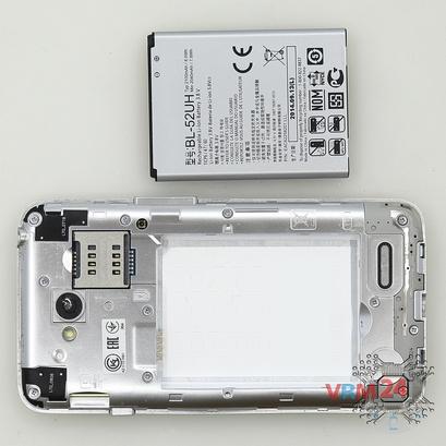 How to disassemble LG L65 D285, Step 2/2