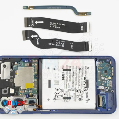 How to disassemble Samsung Galaxy S25 SM-S931, Step 9/2