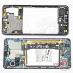 How to disassemble Samsung Galaxy A31 SM-A315, Step 5/2