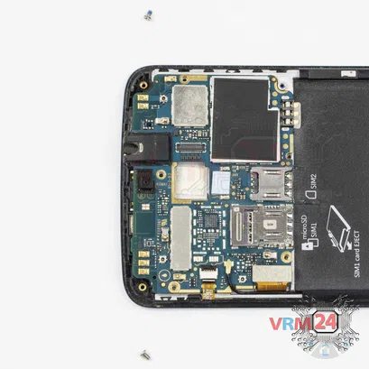 How to disassemble Motorola Moto E4 XT1762, Step 12/2