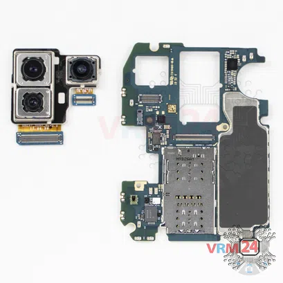 Cómo desmontar Samsung Galaxy Note 10 Lite SM-N770, Paso 16/2
