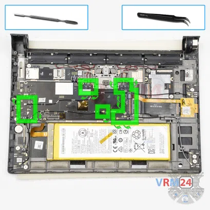 Como desmontar Lenovo Yoga Tablet 3 Pro por si mesmo, Passo 14/1