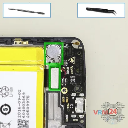 How to disassemble ZTE Axon 7 Mini, Step 12/1