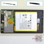How to disassemble Lenovo Tab 2 A7-20, Step 2/1