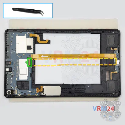 Cómo desmontar Samsung Galaxy Tab A 10.1'' (2019) SM-T515, Paso 8/1