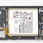 Cómo desmontar Samsung Galaxy S22 SM-S901, Paso 17/3