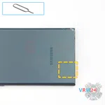 How to disassemble Samsung Galaxy S22 Ultra SM-S908, Step 2/1