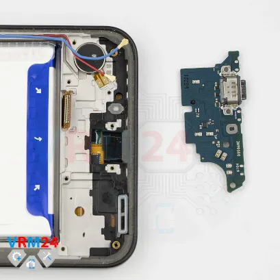 How to disassemble Samsung Galaxy A26 SM-A268, Step 12/2