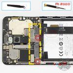 How to disassemble Meizu M8 M813H, Step 4/1