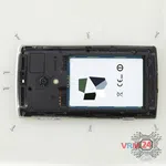 Cómo desmontar Sony Ericsson Xperia X10, Paso 3/2