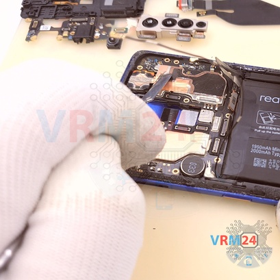 How to disassemble Realme X2 Pro, Step 16/3