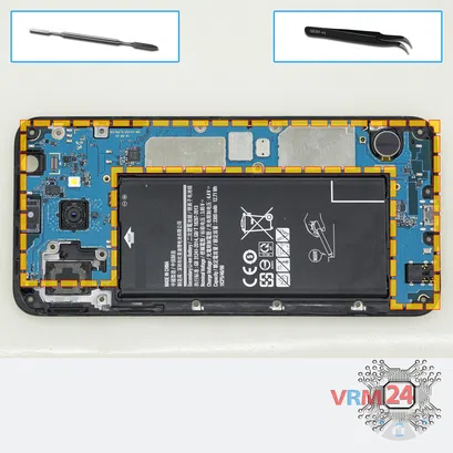 Como desmontar Samsung Galaxy J4 Plus (2018) SM-J415 por si mesmo, Step 7/1