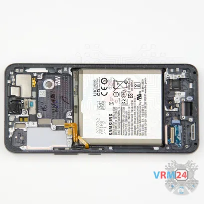 Como desmontar Samsung Galaxy S22 SM-S901 por si mesmo, Passo 17/1