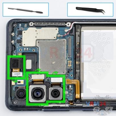 Como desmontar Samsung Galaxy S20 FE SM-G780 por si mesmo, Passo 15/1