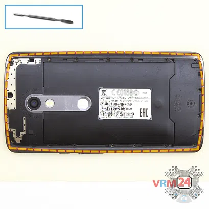 How to disassemble Motorola Moto X Play XT1563, Step 4/1