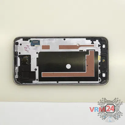 How to disassemble Samsung Galaxy S5 SM-G900, Step 7/2