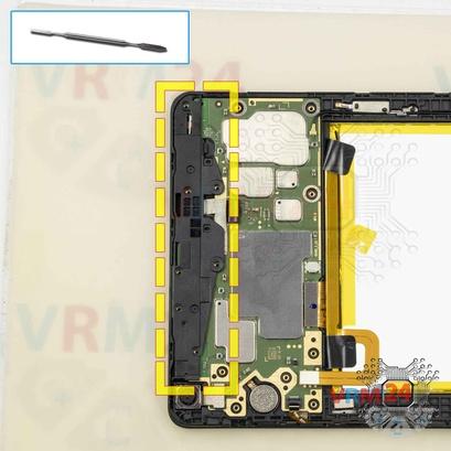 Como desmontar Samsung Galaxy Tab A 8.0'' (2019) SM-T295 por si mesmo, Passo 12/1