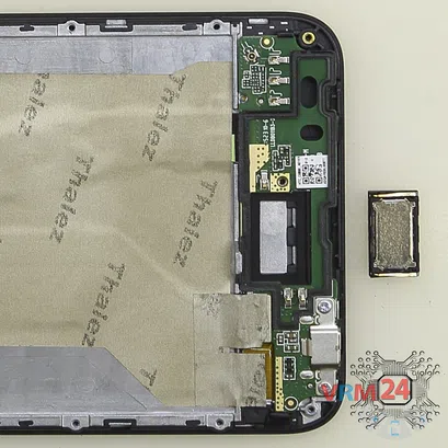 Cómo desmontar HTC One E9s, Paso 7/2