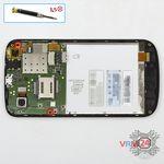 How to disassemble Lenovo A800 IdeaPhone, Step 7/1