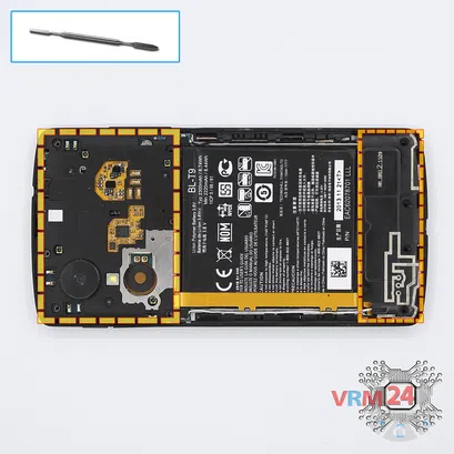 Cómo desmontar LG Nexus 5 D821, Paso 4/1