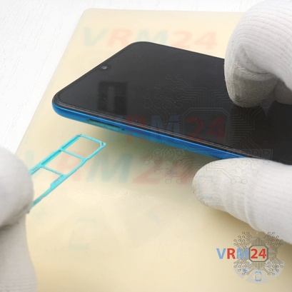 Cómo desmontar Samsung Galaxy M21 SM-M215, Paso 2/4