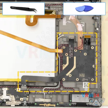 How to disassemble Lenovo Yoga Pad Pro 13, Step 10/1