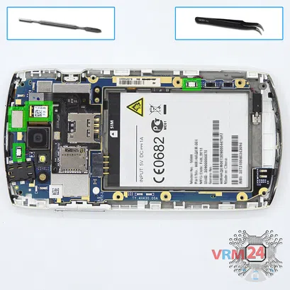 Cómo desmontar Acer CloudMobile A9 S500, Paso 7/1