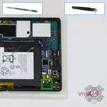 How to disassemble Sony Xperia Z3 Tablet Compact, Step 10/1