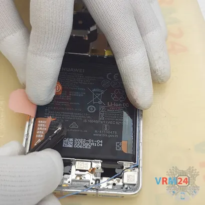 Как разобрать Huawei P50 Pro, Шаг 27/3