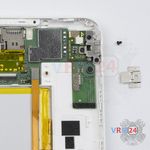 Como desmontar Huawei MediaPad T1 8.0'' por si mesmo, Passo 6/2